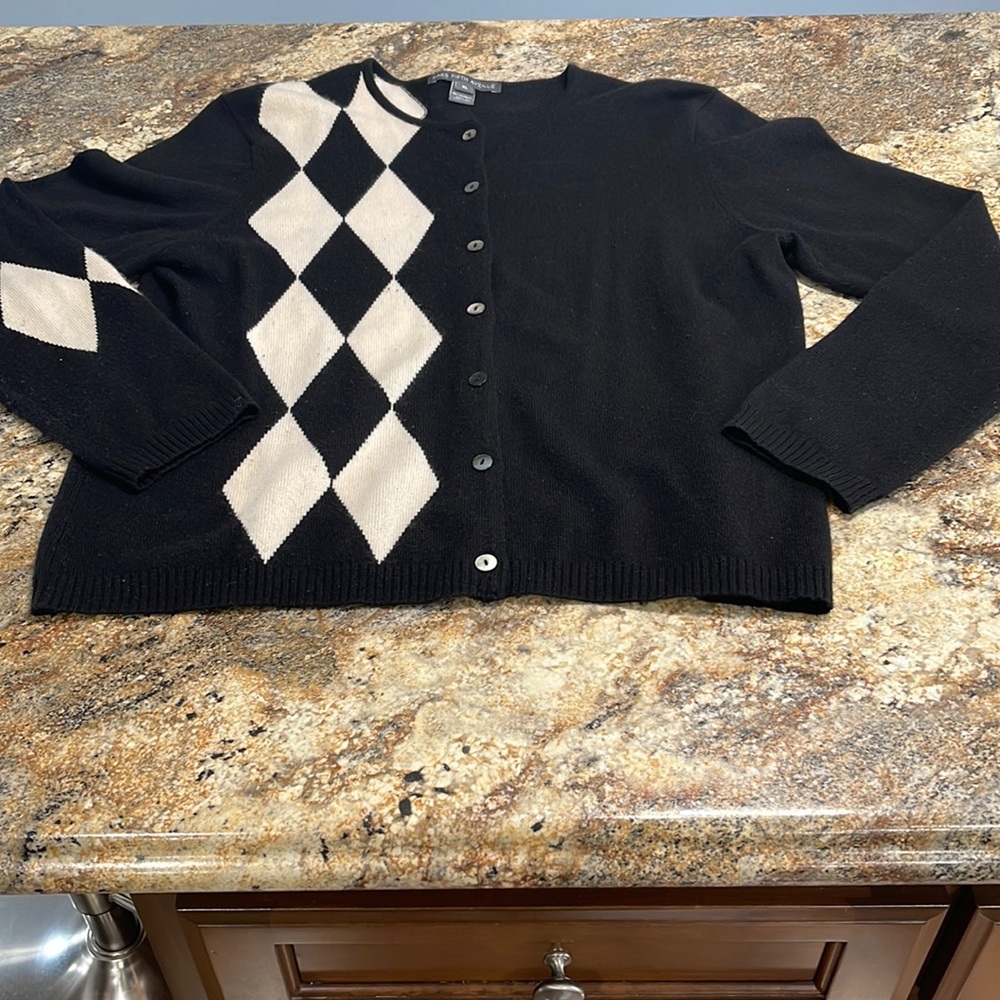SAKS Fifth Avenue 100% Cashmere Cardigan
